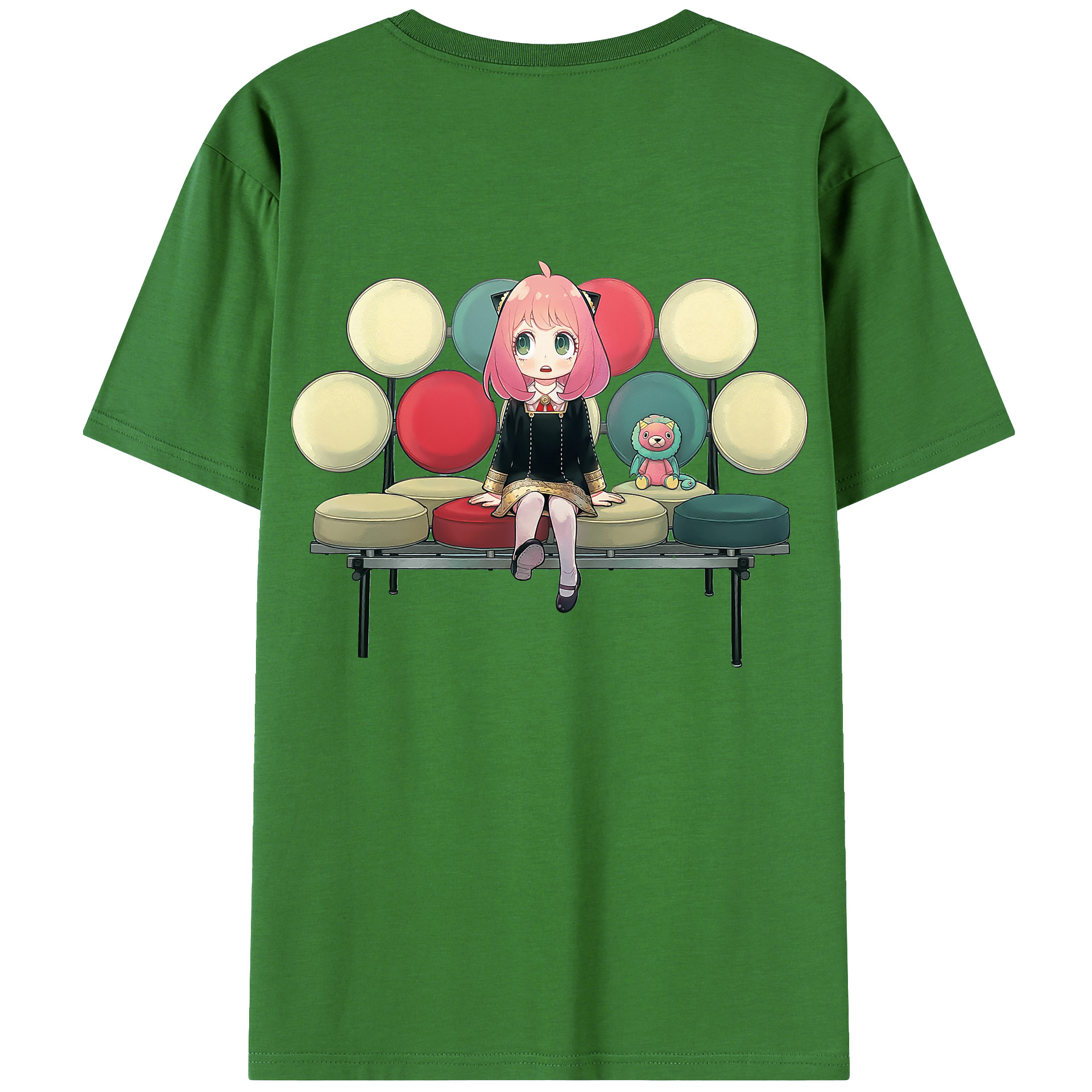 （画像用） SPY×FAMILY间谍家家酒 レディース半袖Tシャツ(バックプリント)